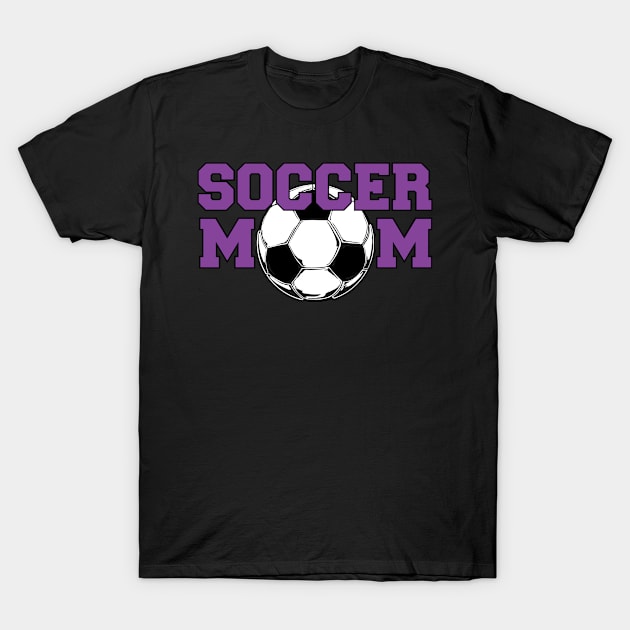 Soccer MoM in Purple T-Shirt by FutureImaging